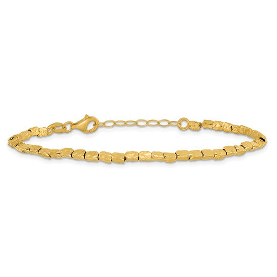 Sterling Silver Gold Plated Bracelet